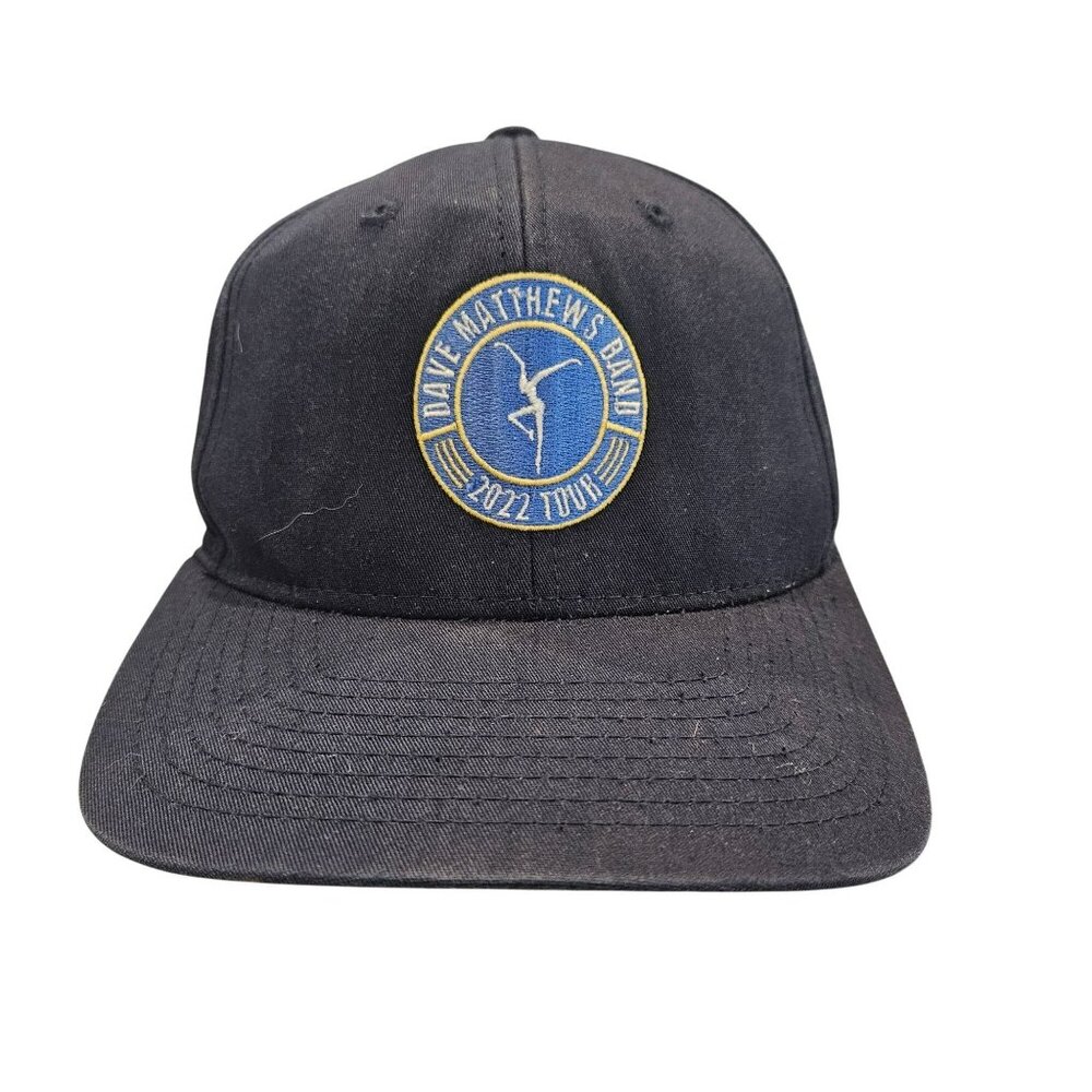Dave Matthews Band 2022 Tour Navy Blue Adjustable Snapback Hat